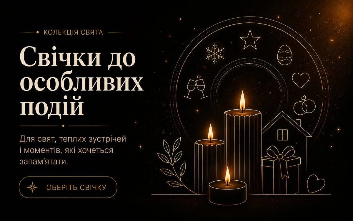 Свічки до свят